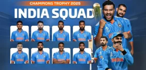 Read more about the article champions trophy india squad 2025