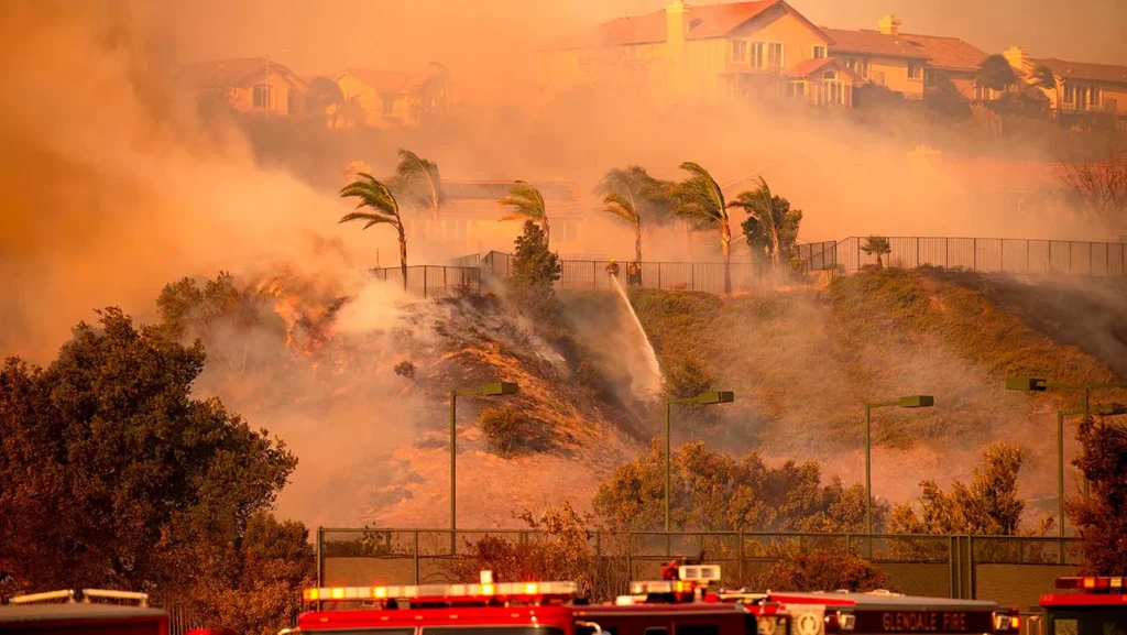 Origins of the Sylmar Fire